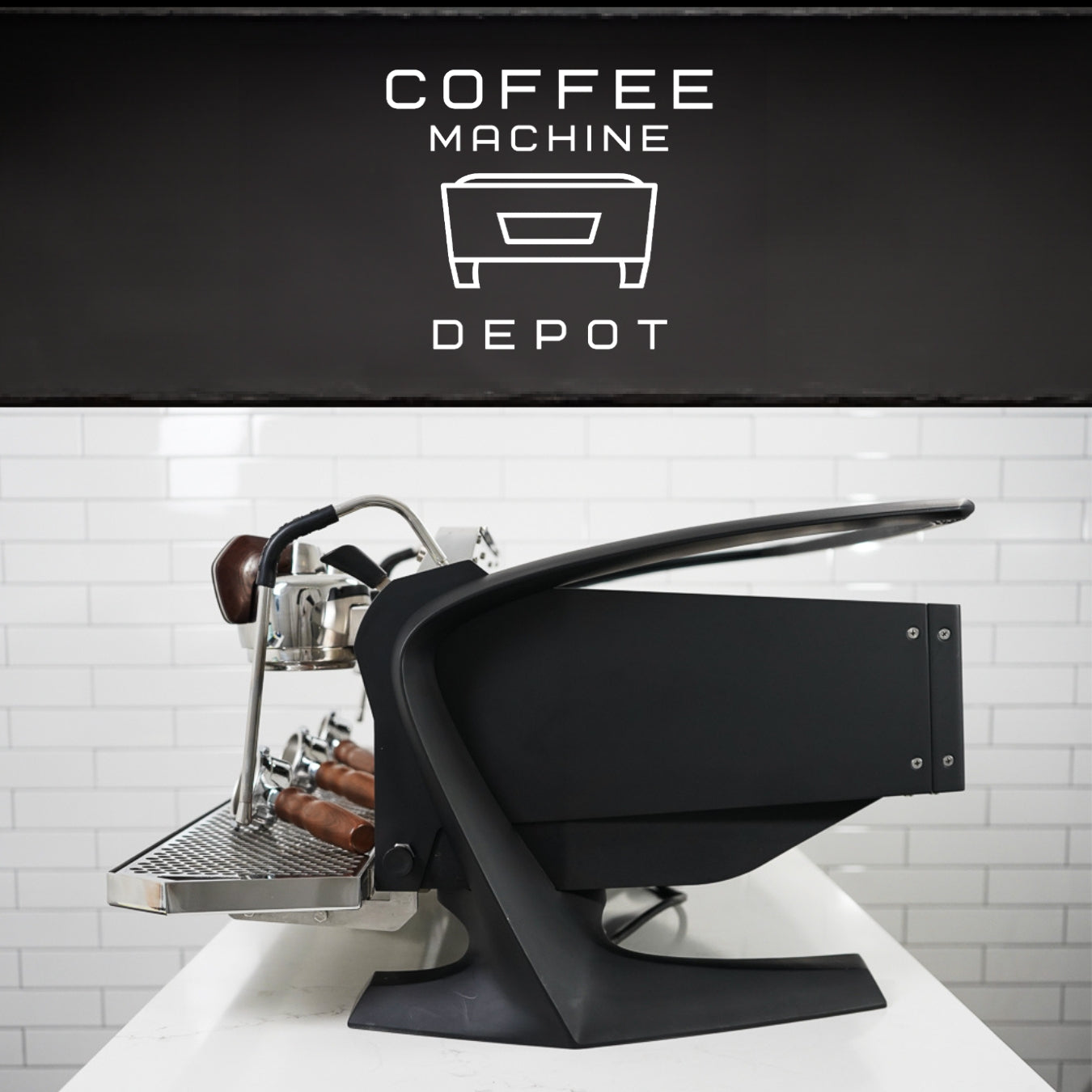Slayer - Steam LP 3 Group Espresso Machine - Custom Black with Wood