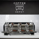 Slayer - Steam LP 3 Group Espresso Machine - Custom Black with Wood