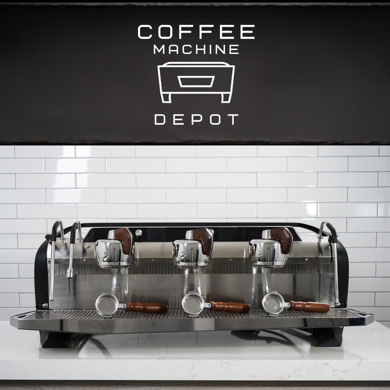 Slayer - Steam LP 3 Group Espresso Machine - Custom Black with Wood