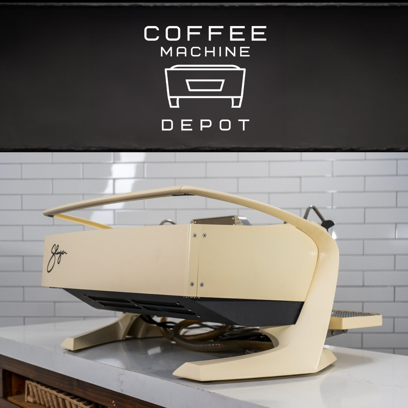 Slayer Steam EP 2 Group Commercial Espresso Machine- Custom Cream - 2019