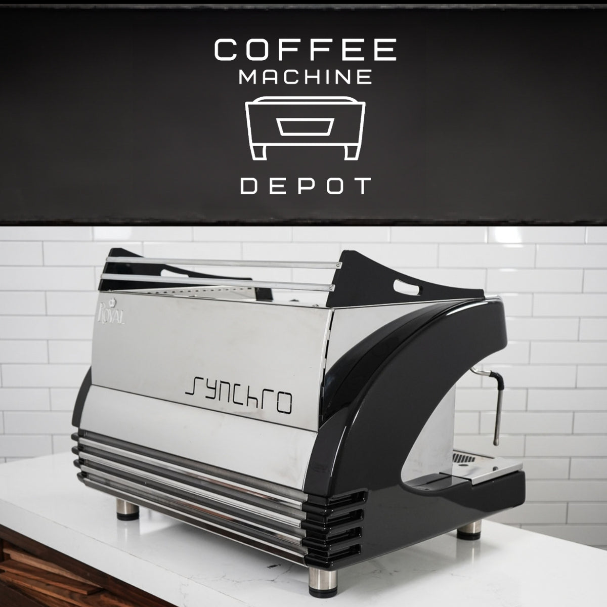 Royal - Synchro 2 Group AV Commercial Espresso Machine