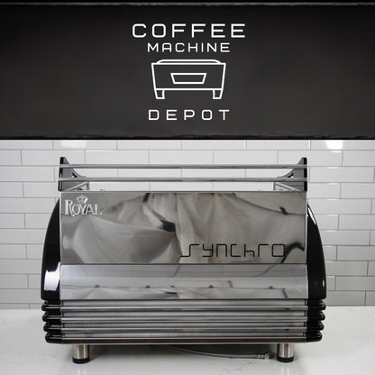 Royal - Synchro 2 Group AV Commercial Espresso Machine