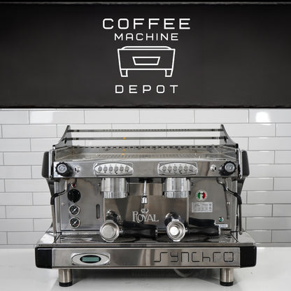 Royal - Synchro 2 Group AV Commercial Espresso Machine