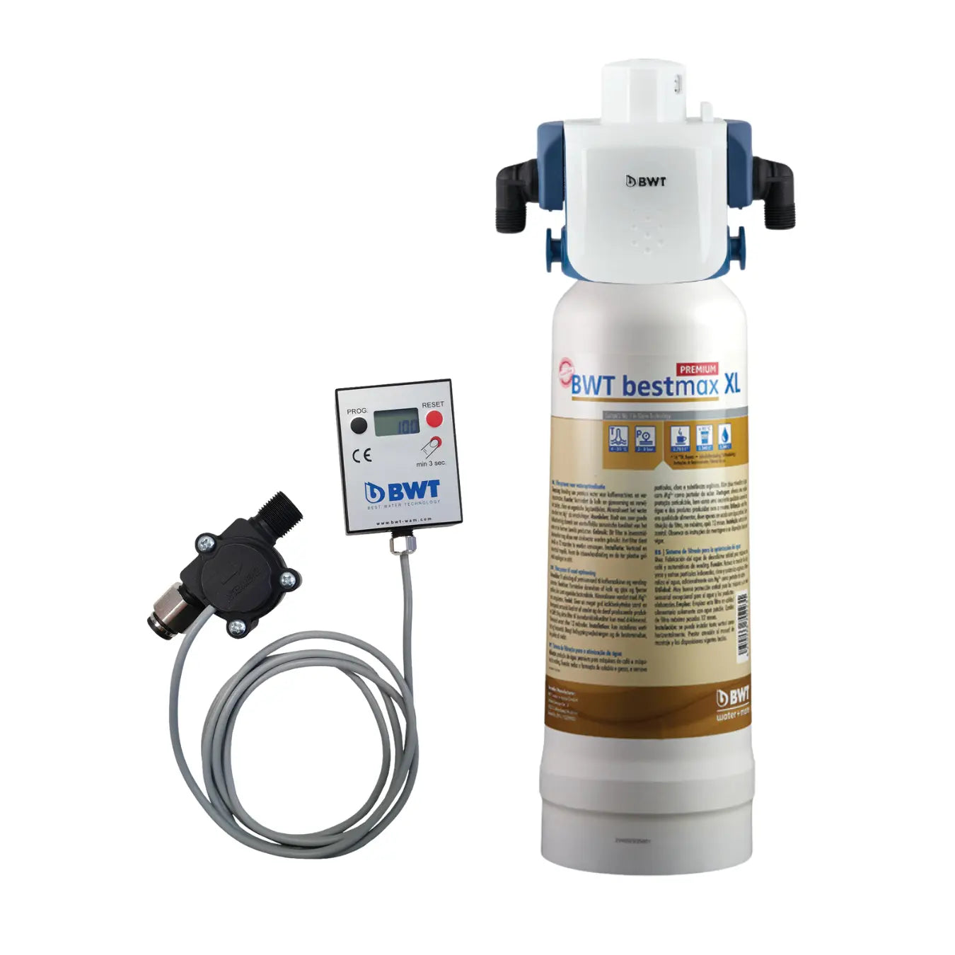 BWT bestmax PREMIUM XL Water Kit with besthead FLEX & Aquameter Bwt