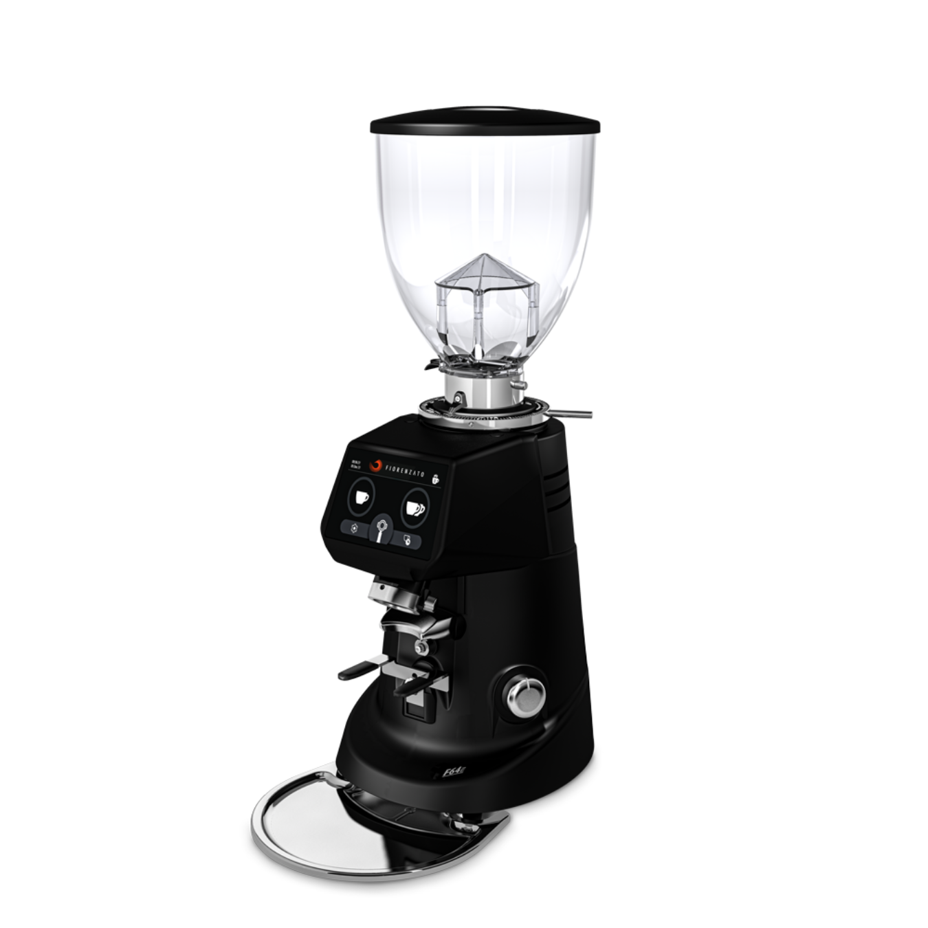 Sanremo Zoe Compact 208V 2 Group with Fiorenzato F64 E (Black) Bundle Package - Black