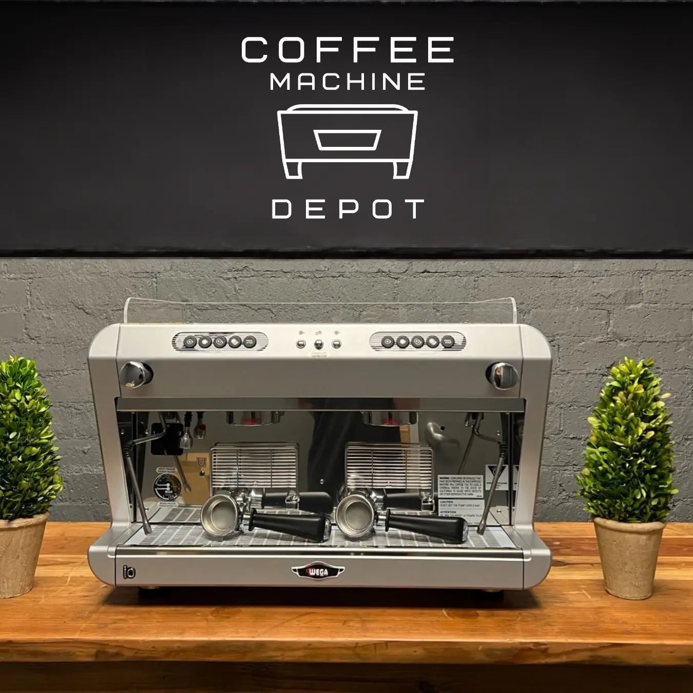 Wega IO - 2 Group Commercial Espresso Machine High Cup - Custom Color