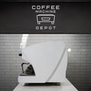 Wega Polaris - XTRA EVD 3 Group Commercial Espresso Machine (High Cup)- Custom White