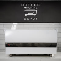 Wega Polaris - XTRA EVD 3 Group Commercial Espresso Machine (High Cup)- Custom White