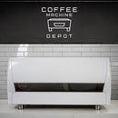 Wega - Polaris 3 Group - Custom Black with Wood Portafilters