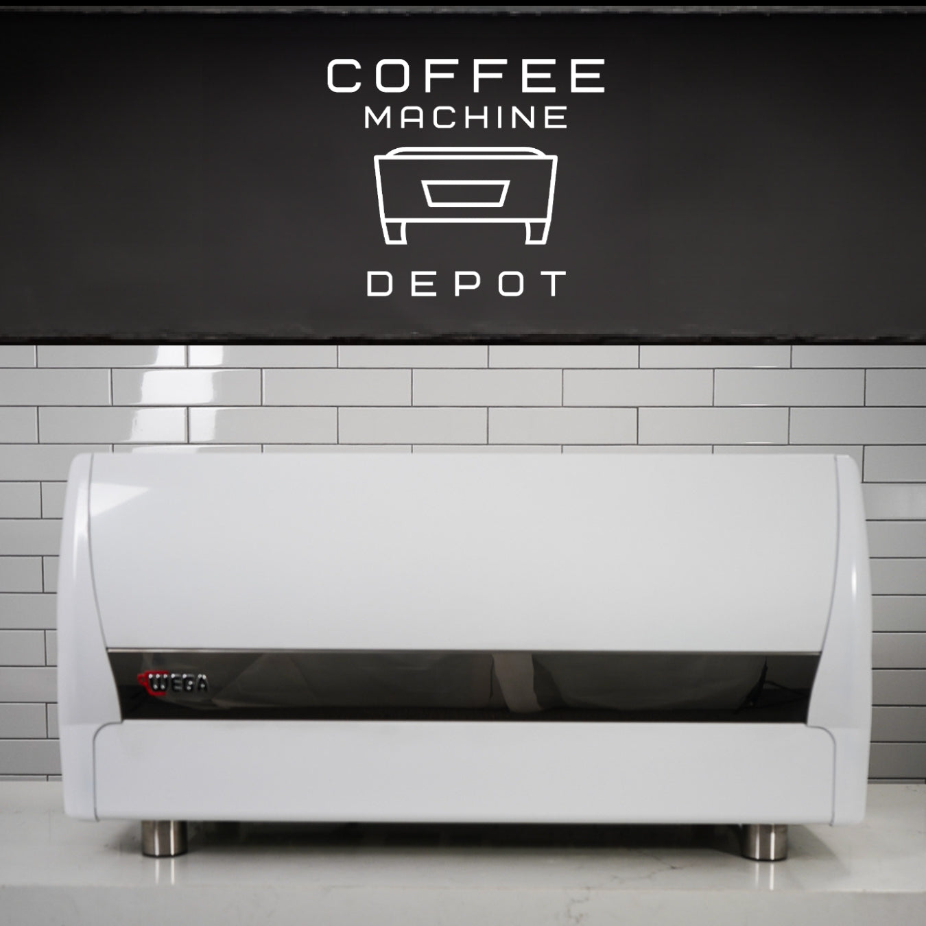 Wega - Polaris 3 Group - Custom Black with Wood Portafilters