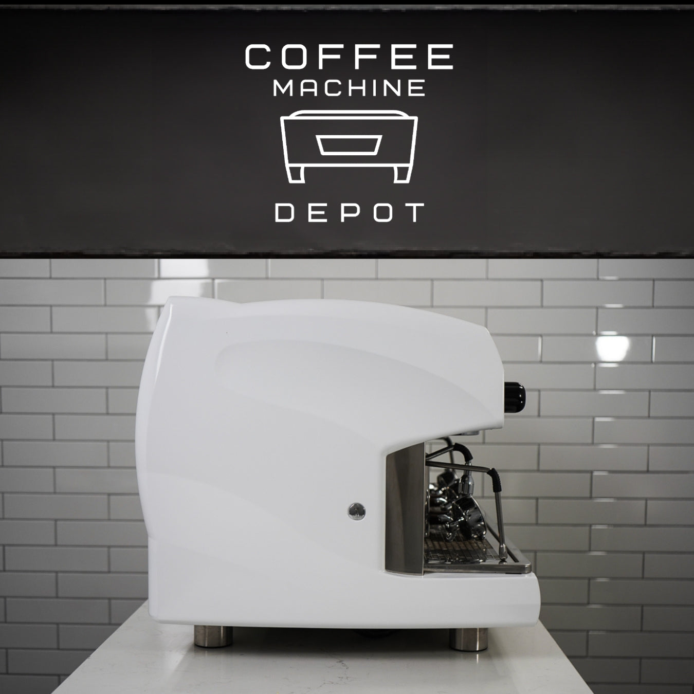 Wega - Polaris 3 Group - Custom Black with Wood Portafilters