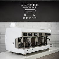 Wega - Polaris 3 Group - Custom Black with Wood Portafilters