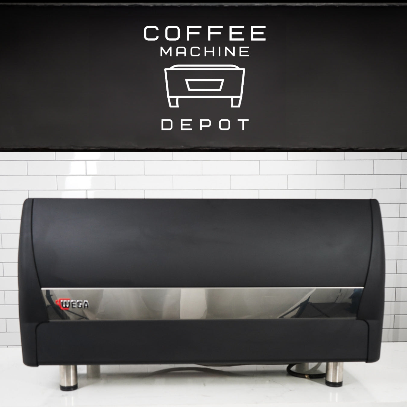 Wega - Polaris 3 Group AV Commercial Espresso Machine - Black (High Cup)