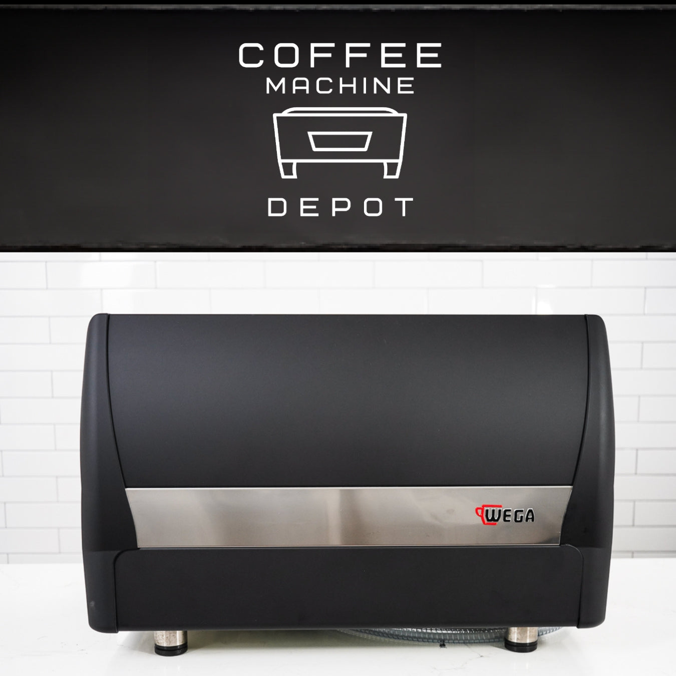 Wega - Polaris AV 2 Group Commercial Espresso Machine - Black