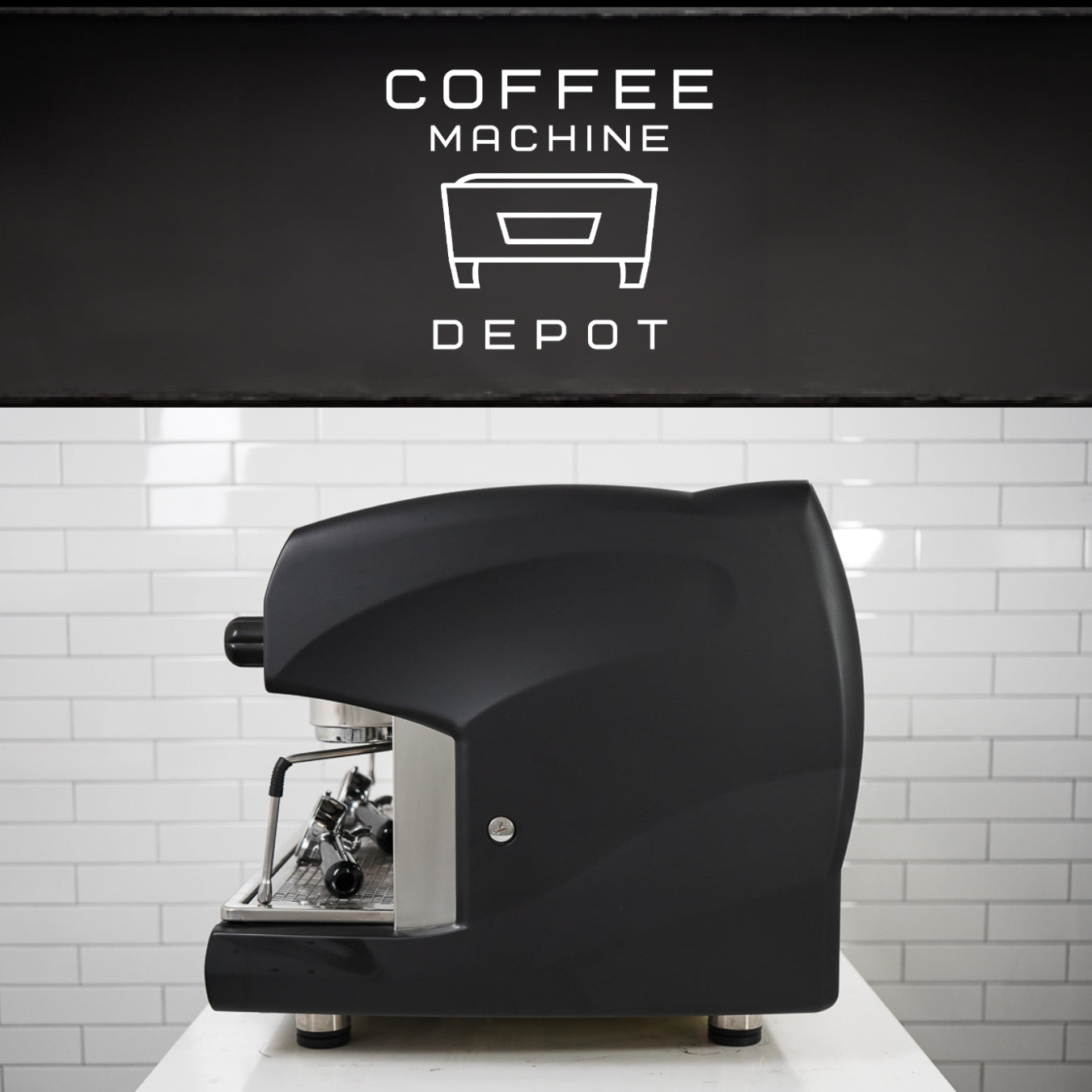 Wega - Polaris AV 2 Group Commercial Espresso Machine - Black