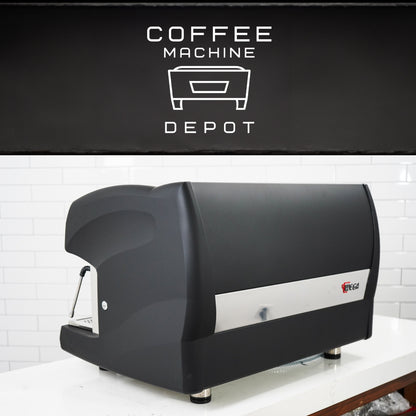 Wega - Polaris AV 2 Group Commercial Espresso Machine - Black