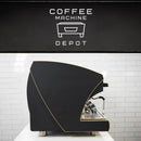Wega - Polaris EVD Xtra - 3 Group Commercial Espresso Machine - Custom Black & Gold