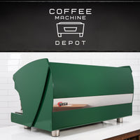 Wega Polaris - XTRA EVD 3 Group Commercial Espresso Machine High Cup (Green)
