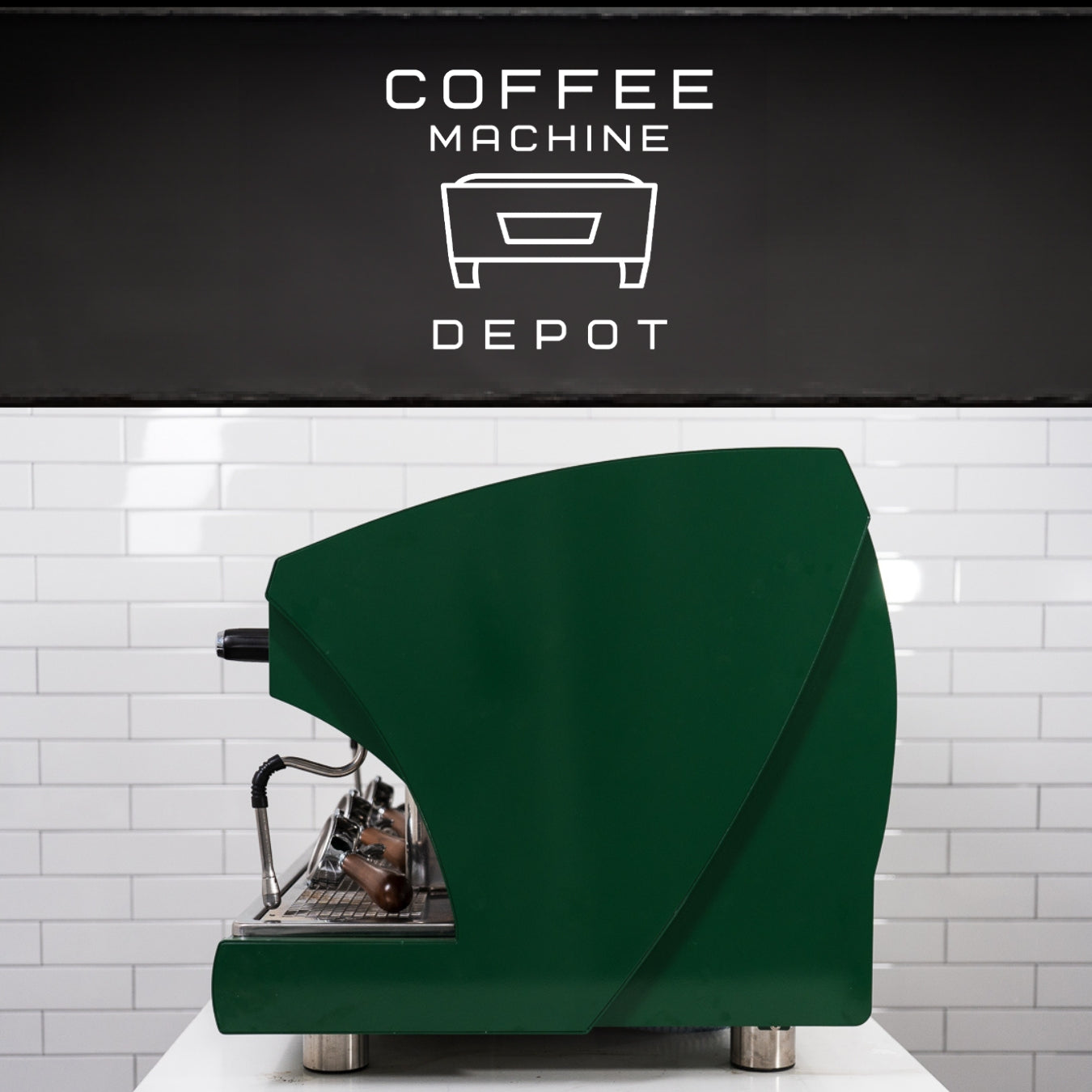 Wega Polaris - XTRA EVD 3 Group Commercial Espresso Machine High Cup (Green)