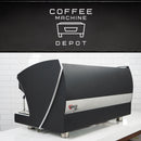 Wega Polaris - XTRA EVD 3 Group Commercial Espresso Machine (High Cup)- Custom Black and White