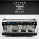 Wega Polaris - XTRA EVD 3 Group Commercial Espresso Machine (High Cup)- Custom Black and White