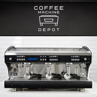 Wega Polaris - XTRA EVD 3 Group Commercial Espresso Machine (High Cup)- Custom Black and White