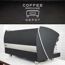 Wega Polaris - XTRA EVD 3 Group Commercial Espresso Machine (High Cup)- Custom Black and White