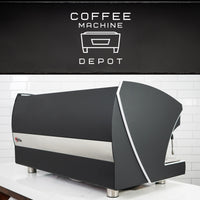 Wega Polaris - XTRA EVD 3 Group Commercial Espresso Machine (High Cup)- Custom Black and White