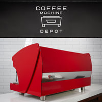 Wega Polaris - XTRA EVD 3 Group Commercial Espresso Machine (High Cup)- Custom Red