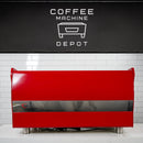 Wega Polaris - XTRA EVD 3 Group Commercial Espresso Machine (High Cup)- Custom Red