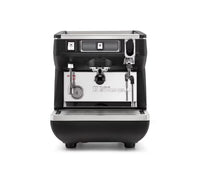 Nuova Simonelli Appia Life Semi 1 Group with Fiorenzato F4 Evo Bundle Package - Black