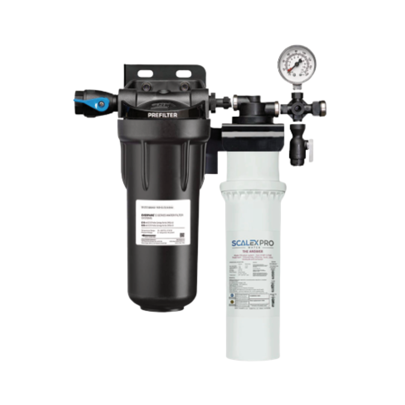 WPD EZ-SXSP3-1PNC Multi-Stage NanoCeram & ScaleX NAC Water Filter System