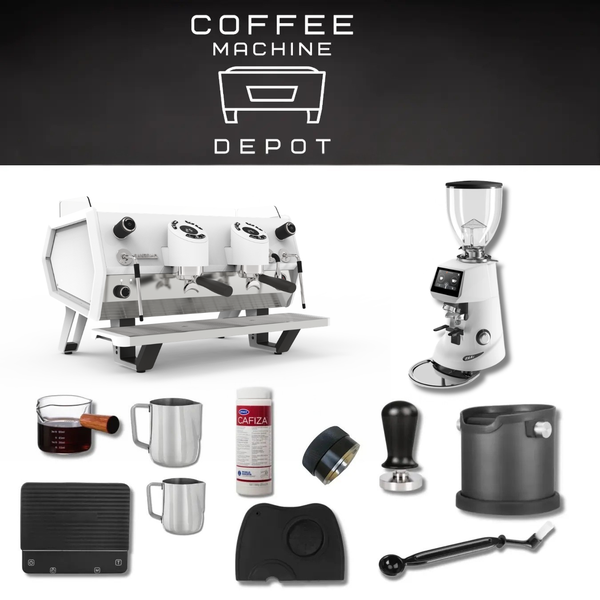 Sanremo D8 2 Group with Fiorenzato F64 E Bundle Package - Total