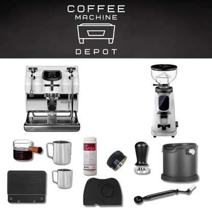 Sanremo YOU with Fiorenzato All Ground Sense Dark-T Combo Package - White