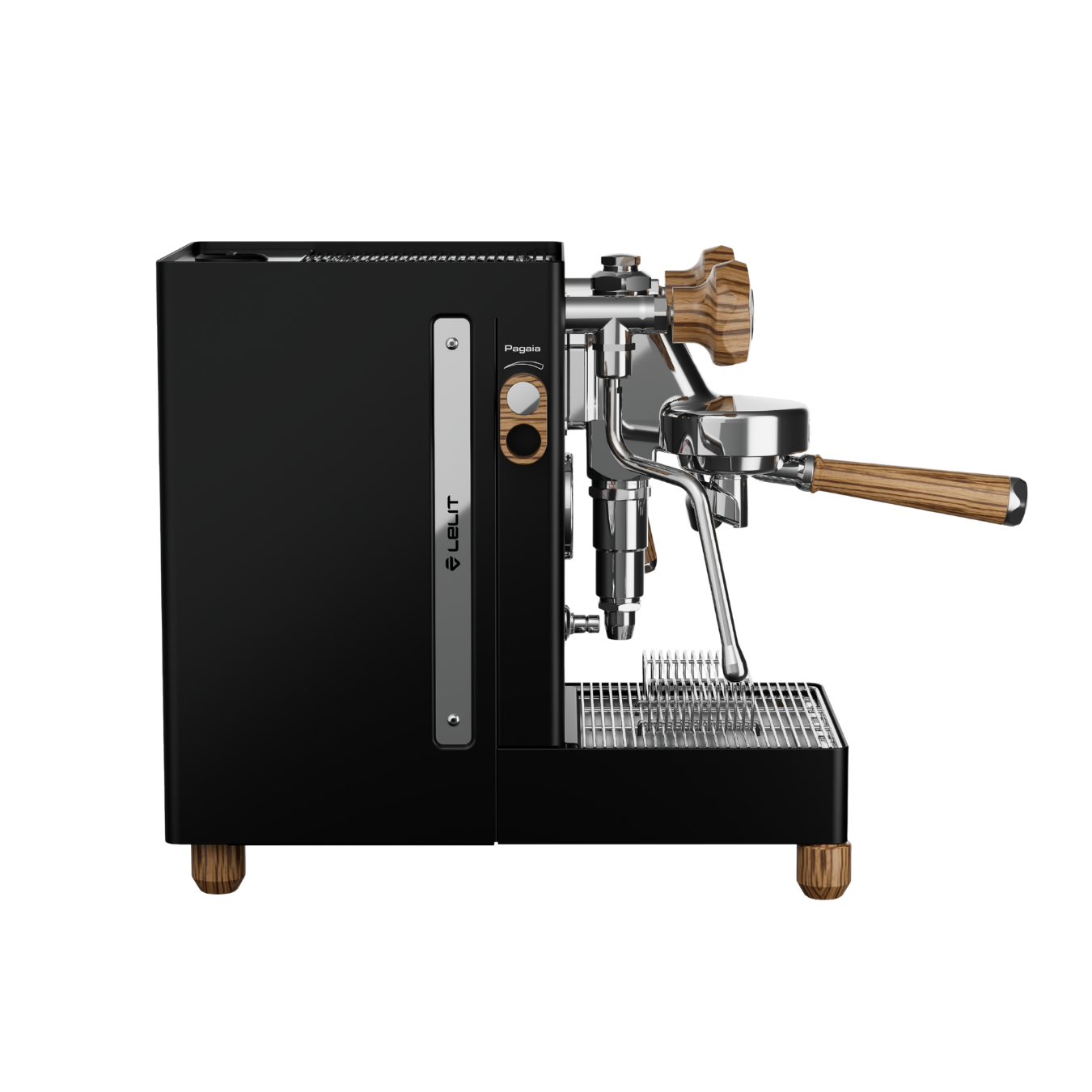 Lelit MaraX3 1 Group Home Espresso Machine (Black/Wood)