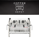 Astoria AB200 Compact 2 Group with Fiorenzato F64 E Bundle Package - White