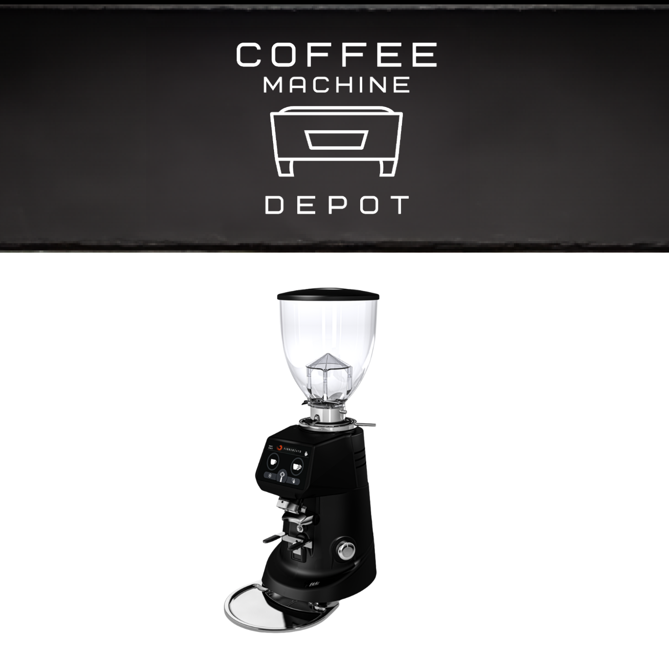 Astoria AB200 Compact 2 Group with Fiorenzato F64 E Bundle Package - Black