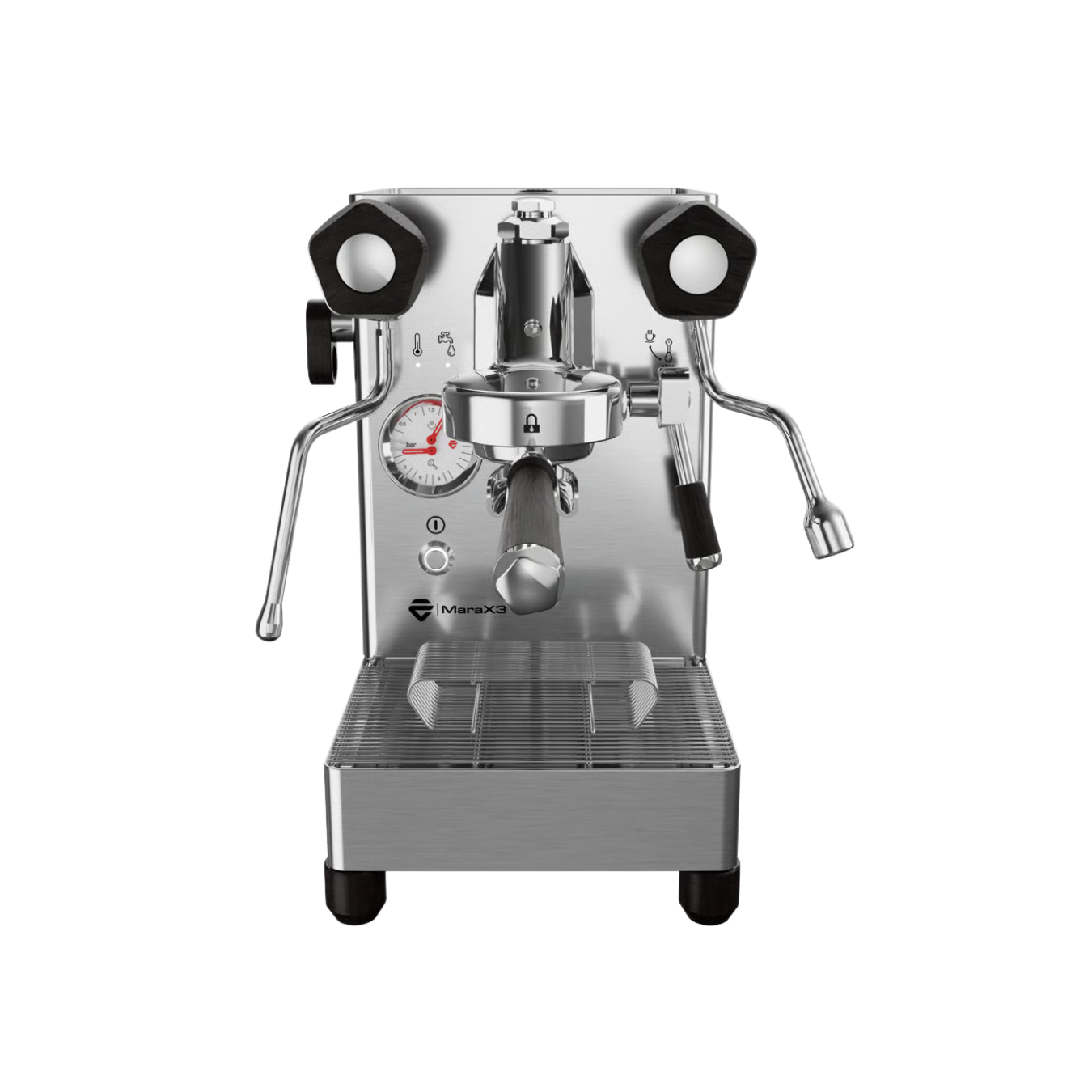 Lelit MaraX3 1 Group Home Espresso Machine (Stainless Steel)