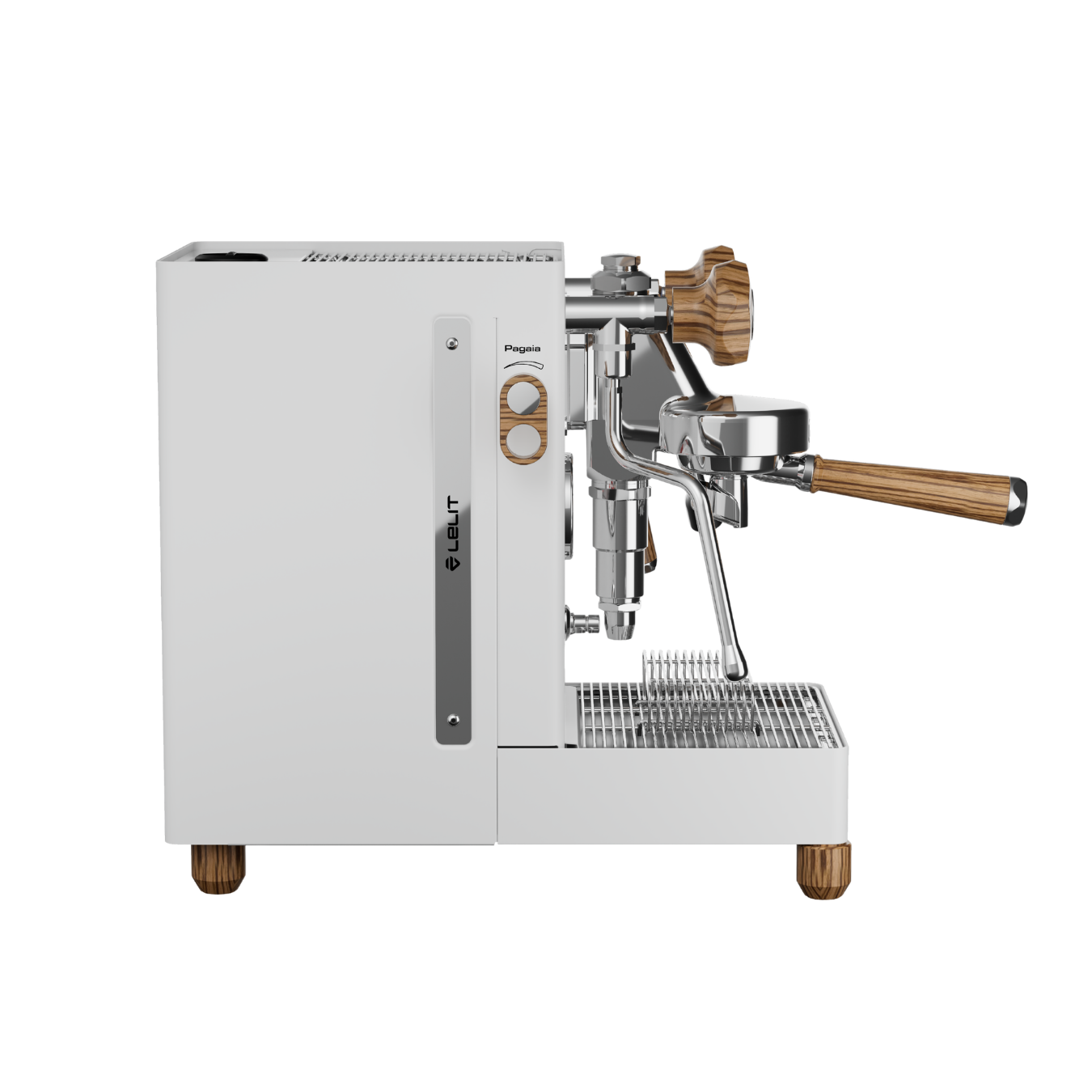Lelit MaraX3 1 Group Home Espresso Machine (White/Wood)