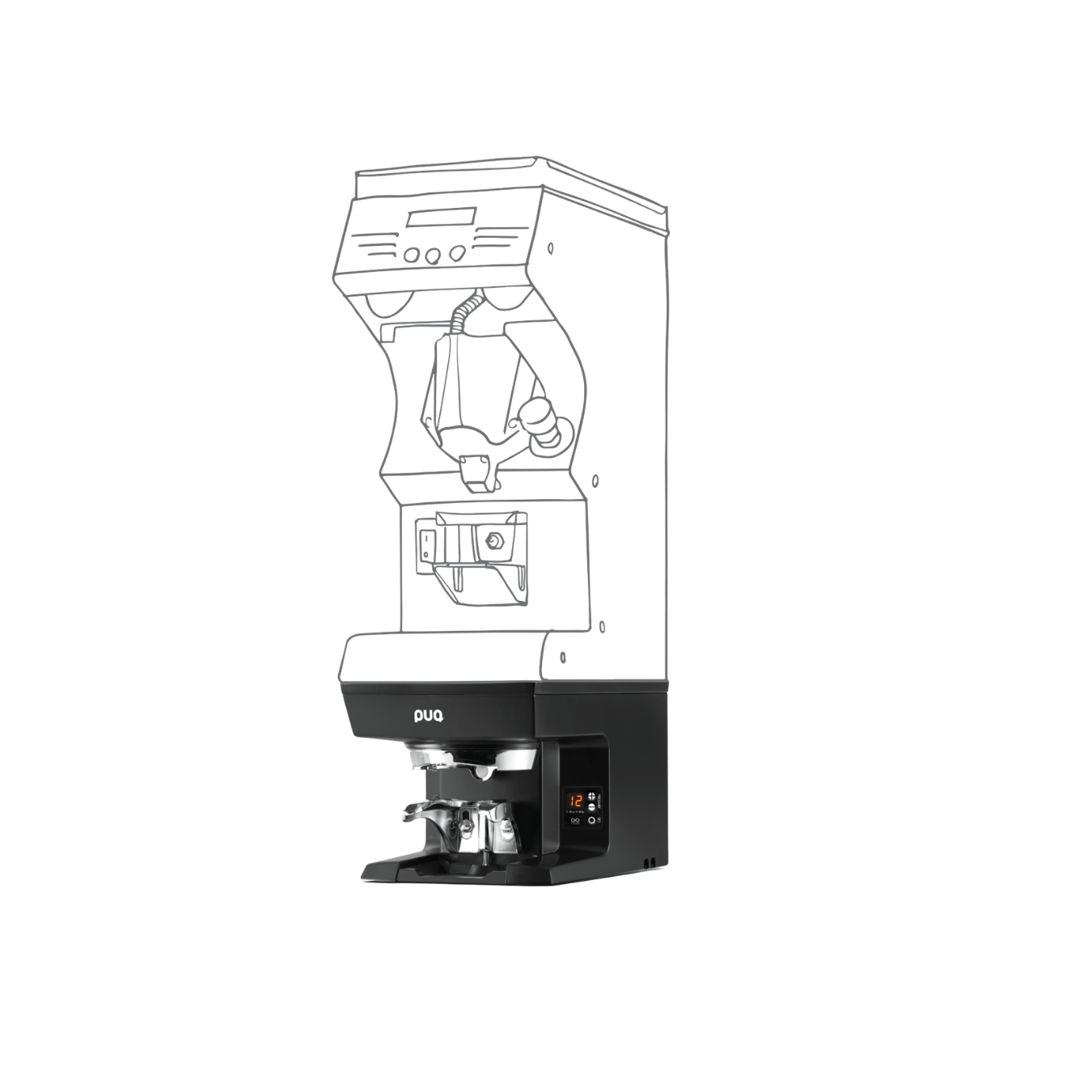 Puqpress Gen 5 M2 - Automatic Tamper for Mythos One, 2 & R Grinders