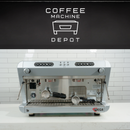 Wega IO 2 group Off-White High-Cup Commercial Espresso Machine (Open-Box)