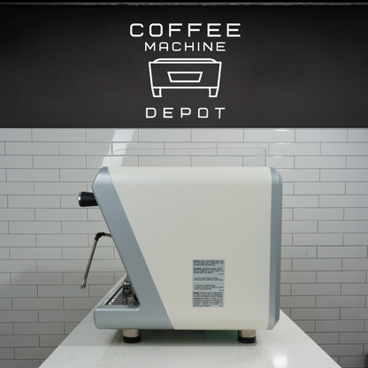 Wega IO 2 group Off-White High-Cup Commercial Espresso Machine (Open-Box)