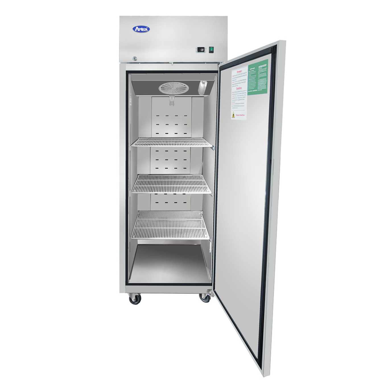 Atosa Top Mount One Door Reach-In Refrigerator (MBF8004GR)