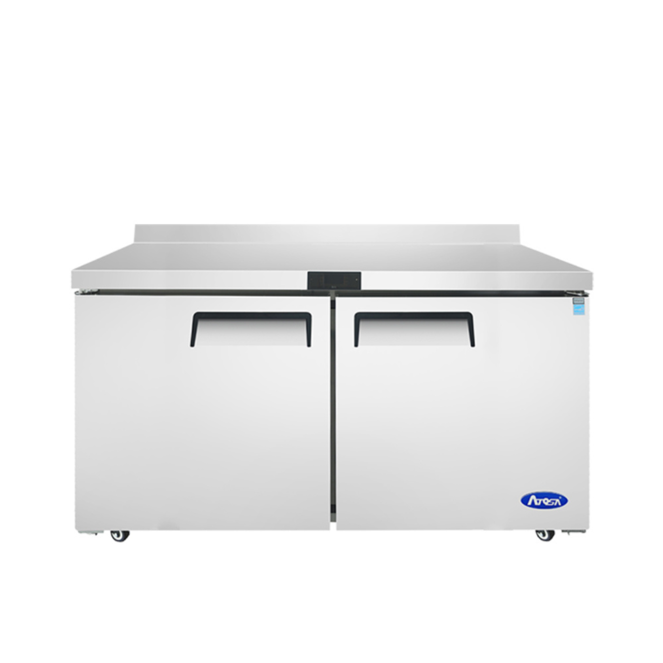 Atosa 60" Two-Door Worktop Freezer with Backsplash (MGF8414GR)
