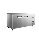 Atosa Side Mount Two-Door Worktop Refrigerator (MGF67GR)