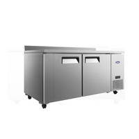 Atosa Side Mount Two-Door Worktop Refrigerator (MGF67GR)