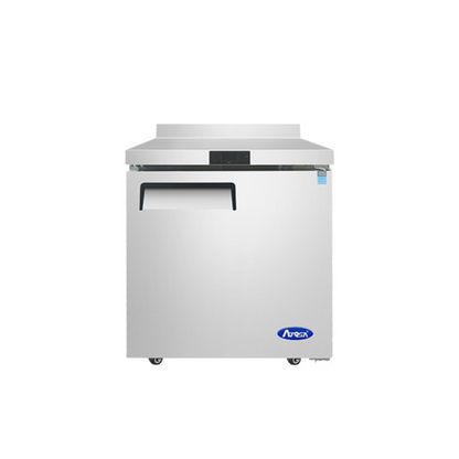 Atosa One-Door Worktop Refrigerator with Backsplash (MGF8408GR)
