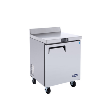 Atosa One-Door Worktop Refrigerator with Backsplash (MGF8408GR)