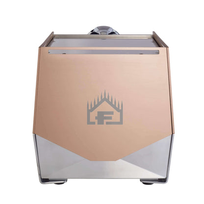 Faema Faemina A/1 GTI 5P – 1 Group Commercial Espresso Machine with Autosteam (Satin Copper/Aluminum Lighting)