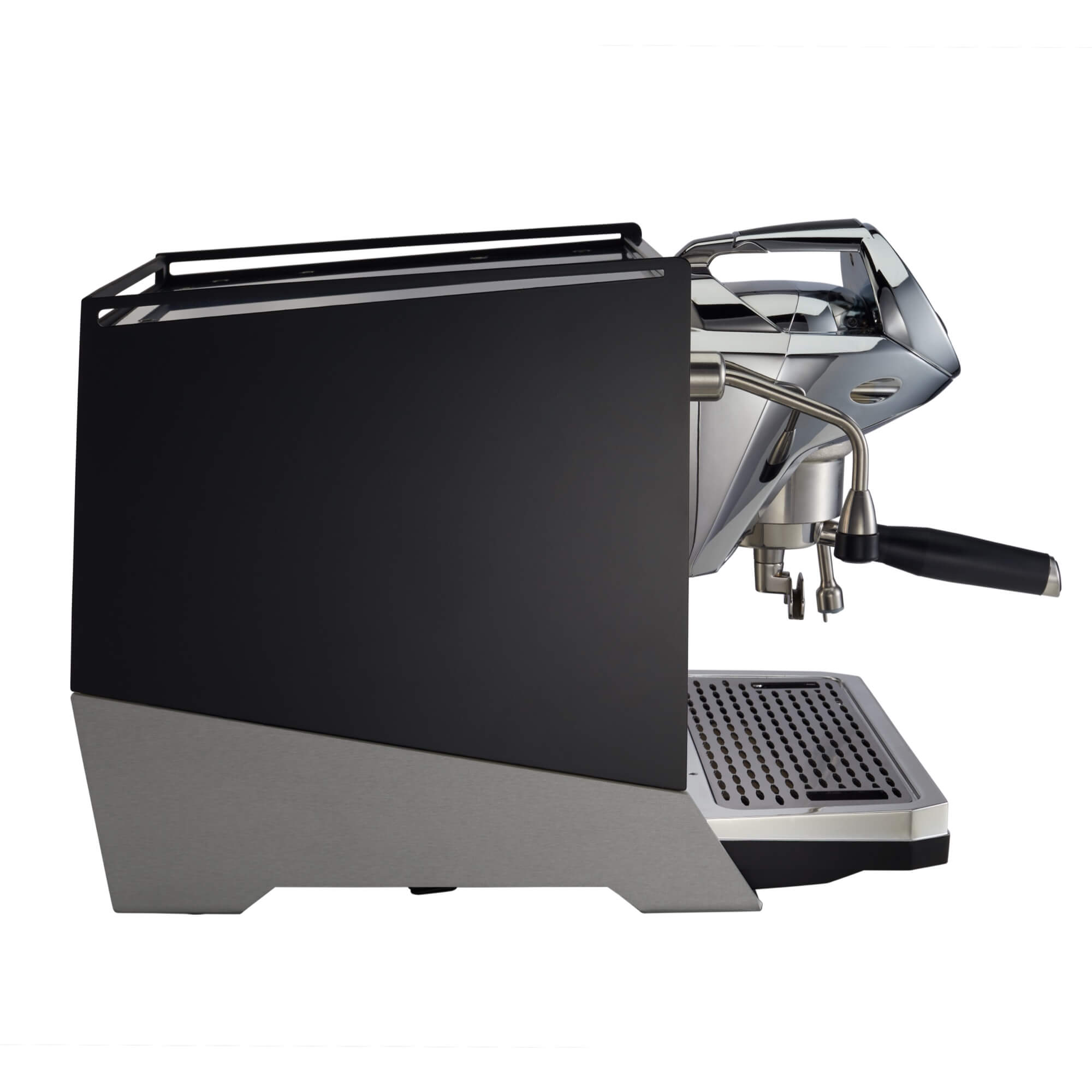 Faema Faemina A/1 GTI 5P – 1 Group Commercial Espresso Machine (Anodised Black/Anodised Clear Grey)